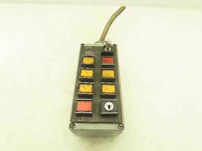 Cincinnati Milacron 826712 Teach Pendant Remote PCB Circuit Board Push Button