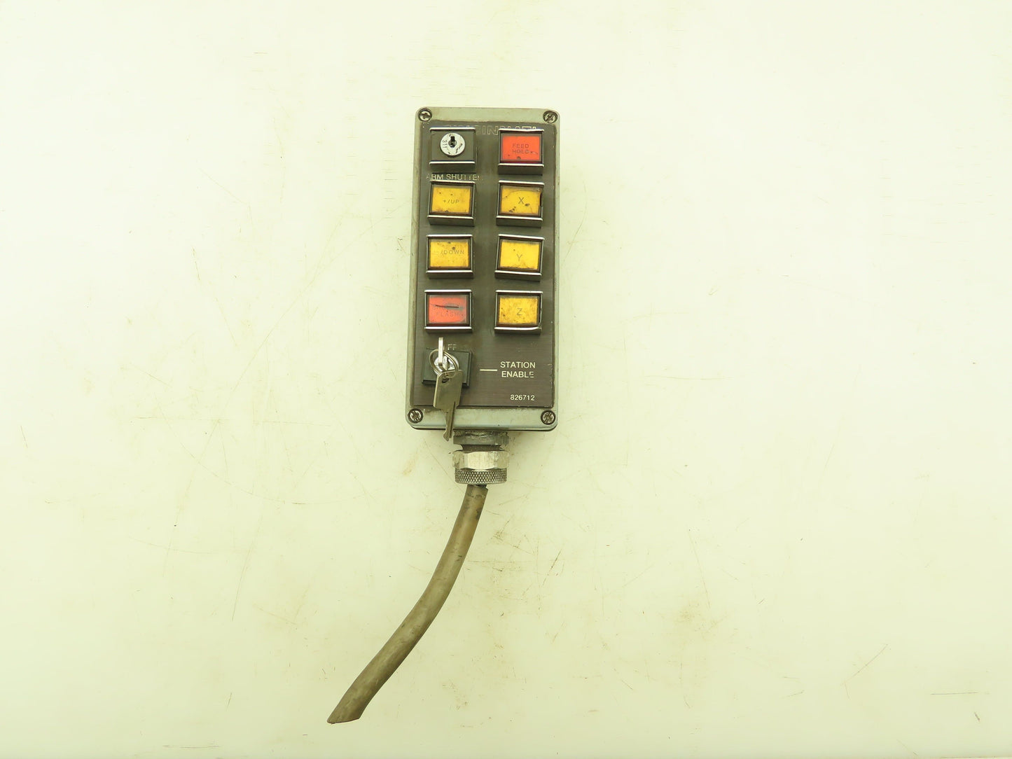 Cincinnati Milacron 826712 Teach Pendant Remote PCB Circuit Board Push Button