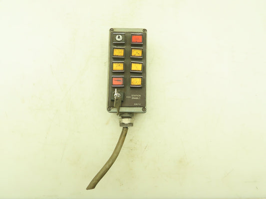 Cincinnati Milacron 826712 Teach Pendant Remote PCB Circuit Board Push Button