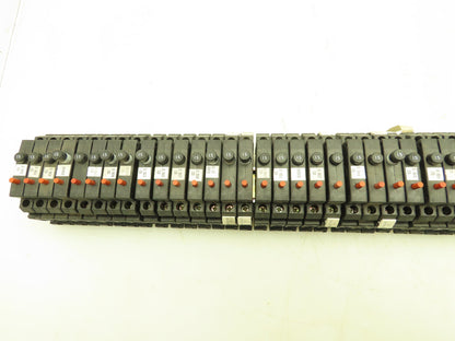 Allen Bradley 1492-GH015 Din Rail 1.5A Circuit Breaker Ser B 250V Lot of 50
