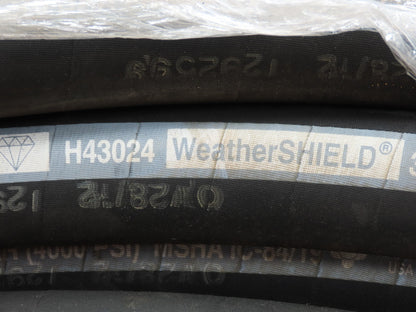 Weatherhead H43024 WeatherShield High Pressure Hydraulic Hose 1 1/2" ID x 48'L