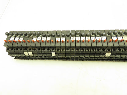 Allen Bradley 1492-GH015 Din Rail 1.5A Circuit Breaker Ser B 250V Lot of 42