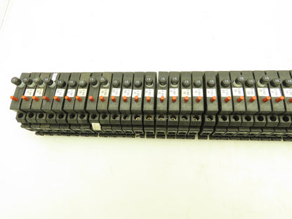 Allen Bradley 1492-GH015 Din Rail 1.5A Circuit Breaker Ser B 250V Lot of 45