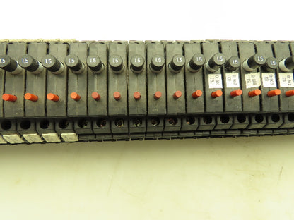 Allen Bradley 1492-GH015 Din Rail 1.5A Circuit Breaker Ser B 250V Lot of 57