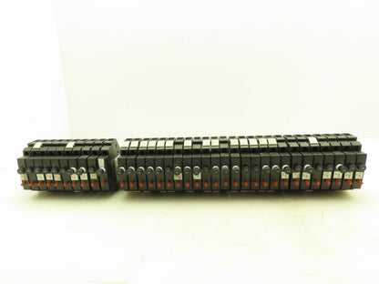 Allen Bradley 1492-GH015 Din Rail 1.5A Circuit Breaker Ser B 250V Lot of 35