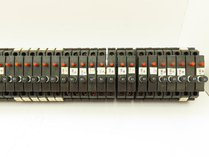 Allen Bradley 1492-GH015 Din Rail 1.5A Circuit Breaker Ser B 250V Lot of 64