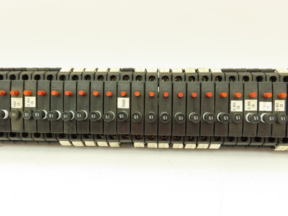 Allen Bradley 1492-GH015 Din Rail 1.5A Circuit Breaker Ser B 250V Lot of 64