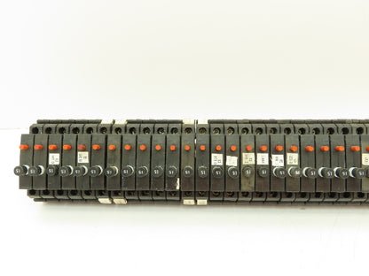 Allen Bradley 1492-GH015 Din Rail 1.5A Circuit Breaker Ser B 250V Lot of 64