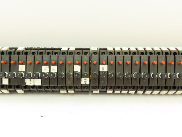 Allen Bradley 1492-GH020 Din Rail 2 Amp Circuit Breaker Ser B 250V Lot of 56