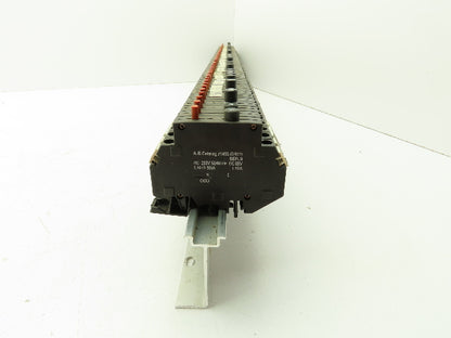 Allen Bradley 1492-GH015 Din Rail 1.5A Circuit Breaker Ser B 250V Lot of 69
