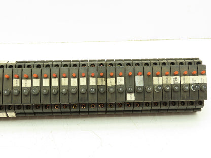 Allen Bradley 1492-GH015 Din Rail 1.5A Circuit Breaker Ser B 250V Lot of 64