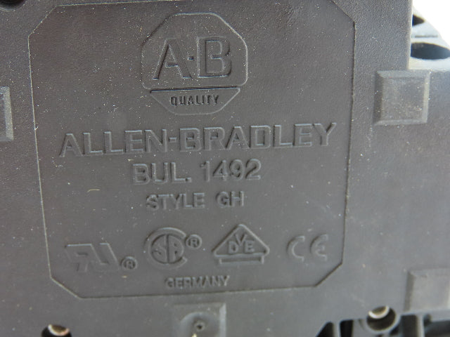 Allen Bradley 1492-GH015 Din Rail 1.5A Circuit Breaker Ser B 250V Lot of 46