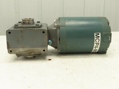 Reliance Gearmotor .5Hp 230/460V 3PH 50:1 Boston Gear Reducer 35 RPM Output 56C