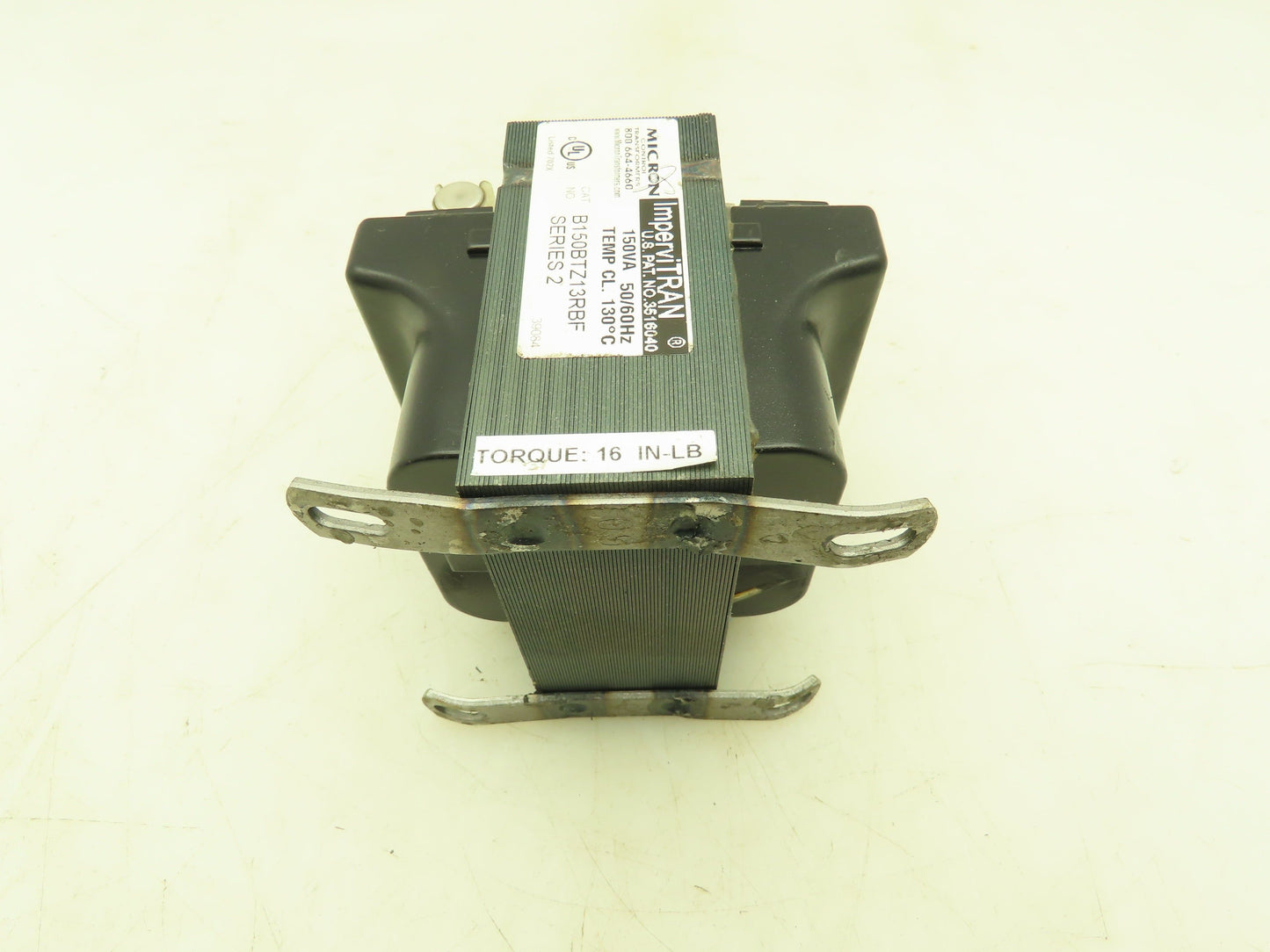 Micron B150BTZ13RBF Control Power Transformer 150VA HV 230/460V LV 120V