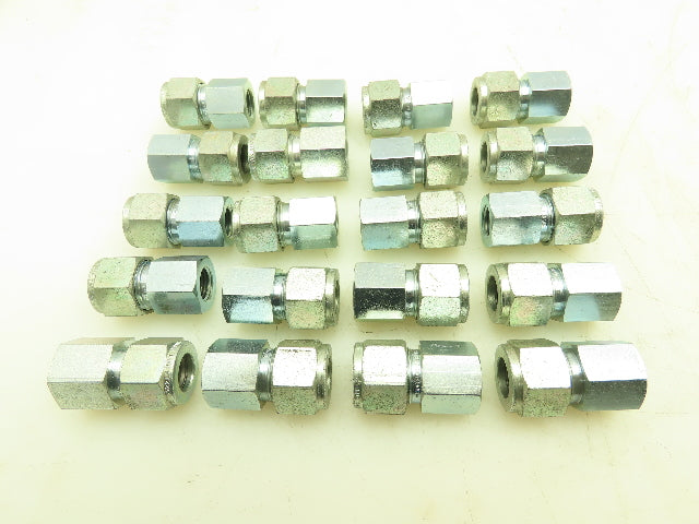 Swagelok Carbon Steel Female Connector Fitting 1/2" Tube x 1/4" FNPT  Lot of 20