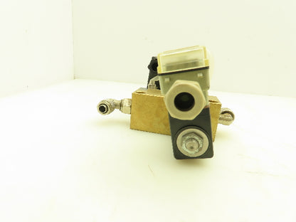Lutze 1-Way Brass Flow Control Dual Solenoid Valve 24V Freise GmbH