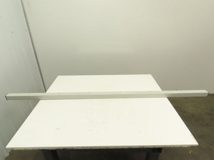 Cantek 4001.00 Table Saw Fence Guide Rail 77" Long 2" Square Canta1214