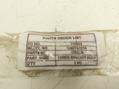 Cantek 4003.00 Table Saw T Square Rip Fence Guide Mounts on 2" Rail Extras