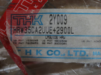 THK HRW35CA2UUE+2900L Linear Guide Rail 2 Bearing Block Unit 35mm x 2900mm 114"