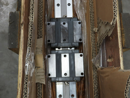 THK HRW35CA2UUE+2900L Linear Guide Rail 2 Bearing Block Unit 35mm x 2900mm 114"