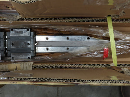 THK HRW35CA2UUE+2900L Linear Guide Rail 2 Bearing Block Unit 35mm x 2900mm 114"
