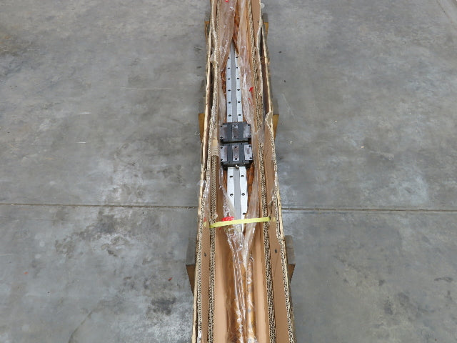 THK HRW35CA2UUE+2900L Linear Guide Rail 2 Bearing Block Unit 35mm x 2900mm 114"