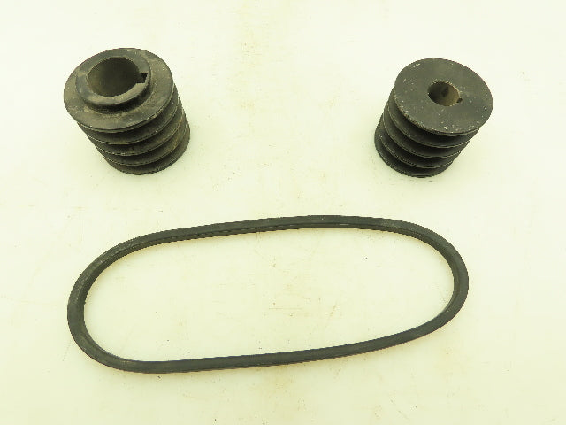 Cantek Canta1214 Table Saw Belt and Pulley Replacement Set