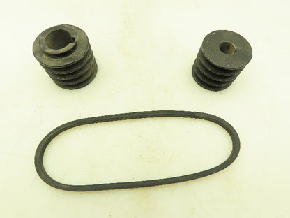 Cantek Canta1214 Table Saw Belt and Pulley Replacement Set