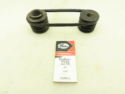Cantek Canta1214 Table Saw Belt and Pulley Replacement Set