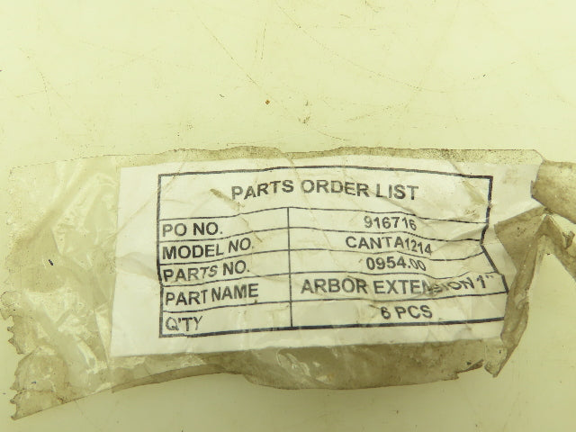 Cantek Table Saw Arbor Shaft For Canta1214 Saw