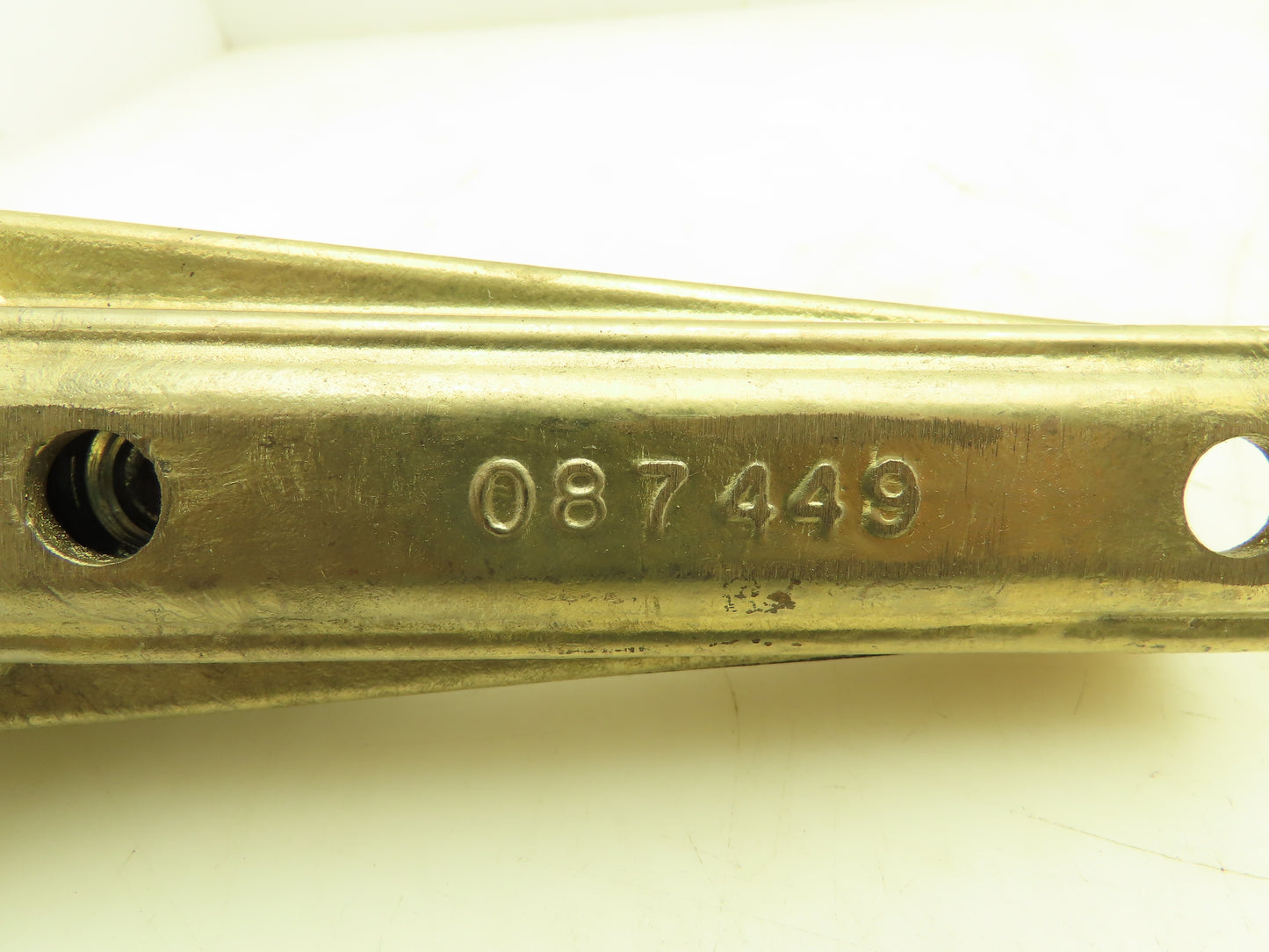 Honeywell 087449  Adjustable Brass Actuator Lever Crank Arm 1" ID x 7"L