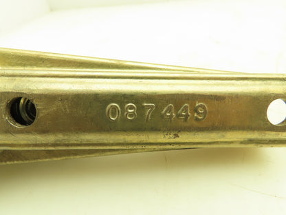 Honeywell 087449  Adjustable Brass Actuator Lever Crank Arm 1" ID x 7"L