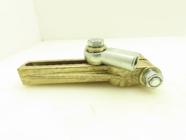 Honeywell 087449  Adjustable Brass Actuator Lever Crank Arm 1" ID x 7"L