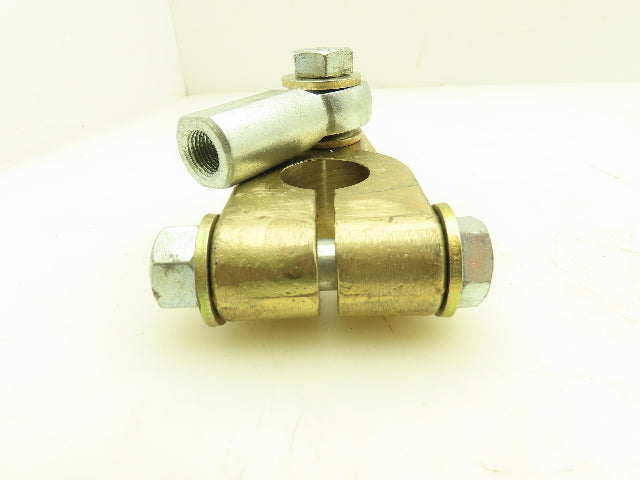 Honeywell 087449  Adjustable Brass Actuator Lever Crank Arm 1" ID x 7"L