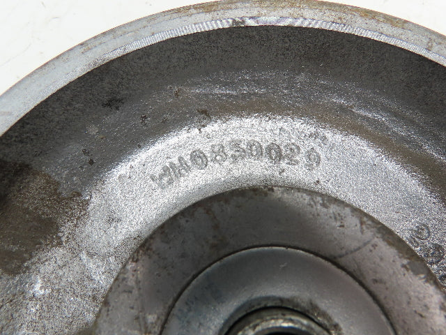 Albion 8x3x3/4" Cast Iron Steel Grooved V-Groove Caster Wheel 8" OD