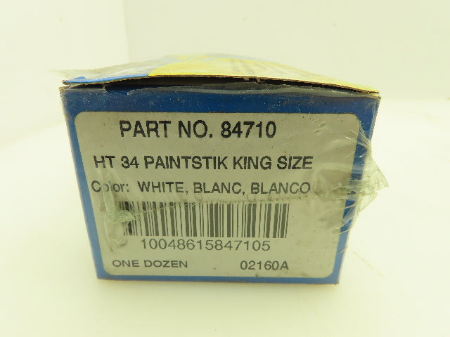 Markal 84710 Marking Stick HT34 Paintstik White Marker 1800°F Lot of 35