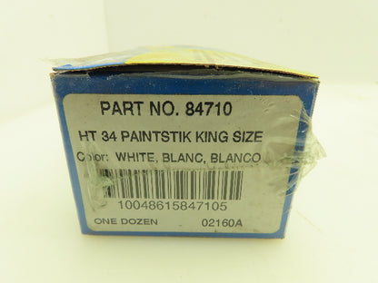 Markal 84710 Marking Stick HT34 Paintstik White Marker 1800°F Lot of 35