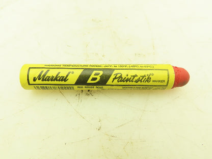 Markal 80222 Marking Stick B Paintstik Red Marker Lot of 24