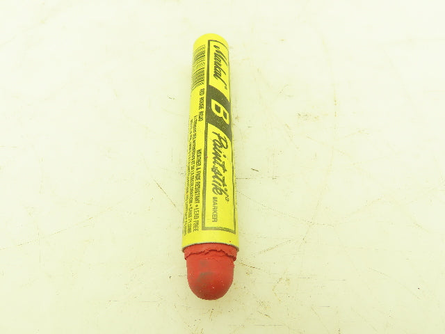 Markal 80222 Marking Stick B Paintstik Red Marker Lot of 24