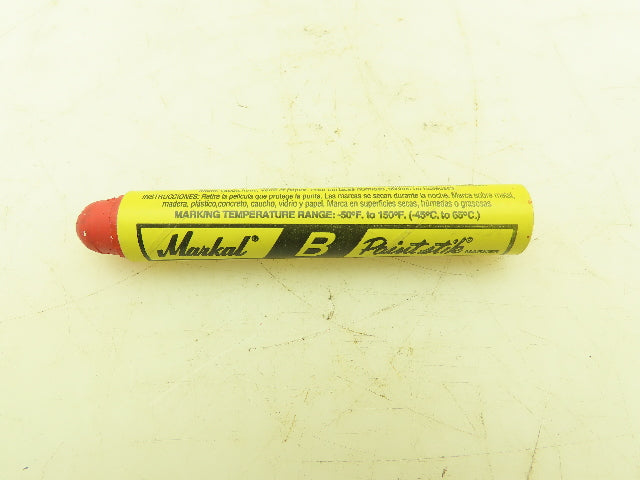 Markal 80222 Marking Stick B Paintstik Red Marker Lot of 24