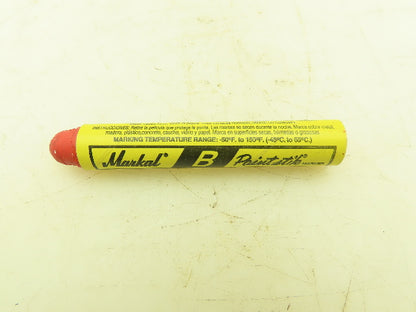 Markal 80222 Marking Stick B Paintstik Red Marker Lot of 24