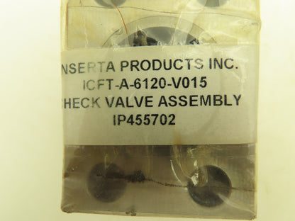 Inserta ICFT-A-6120-V015 Flow Control Check Valve 1-1/4" SAE 4-Bolt Flange