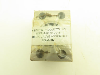 Inserta ICFT-A-6120-V015 Flow Control Check Valve 1-1/4" SAE 4-Bolt Flange