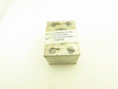 Inserta ICFT-A-6120-V015 Flow Control Check Valve 1-1/4" SAE 4-Bolt Flange