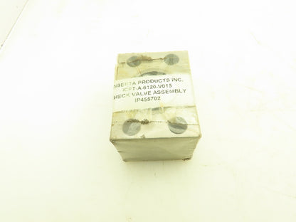 Inserta ICFT-A-6120-V015 Flow Control Check Valve 1-1/4" SAE 4-Bolt Flange