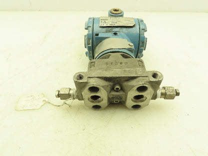 Rosemount 03031 0761 0022 Coplanar Pressure Transmitter 3626 PSI 0-250" H2O