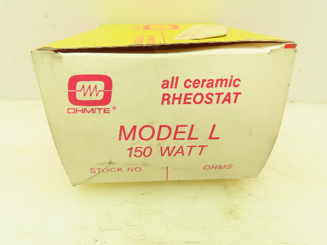 Ohmite RLS10K Model L Rheostat Wirewound Potentiometer Resistor 150W 10k ohm