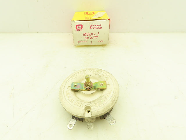 Ohmite RLS10K Model L Rheostat Wirewound Potentiometer Resistor 150W 10k ohm