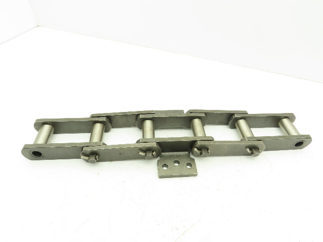 Tsubaki P-5518 Steel Attachment Roller Chain w/Connector Links 4" Pitch