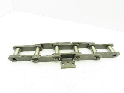 Tsubaki P-5518 Steel Attachment Roller Chain w/Connector Links 4" Pitch
